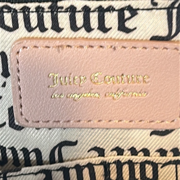 JUICY COUTURE BESTSELLING ROSSIE BACKPACK BACK TO SCHOOL BLUSH COLOR - Picture 6 of 16